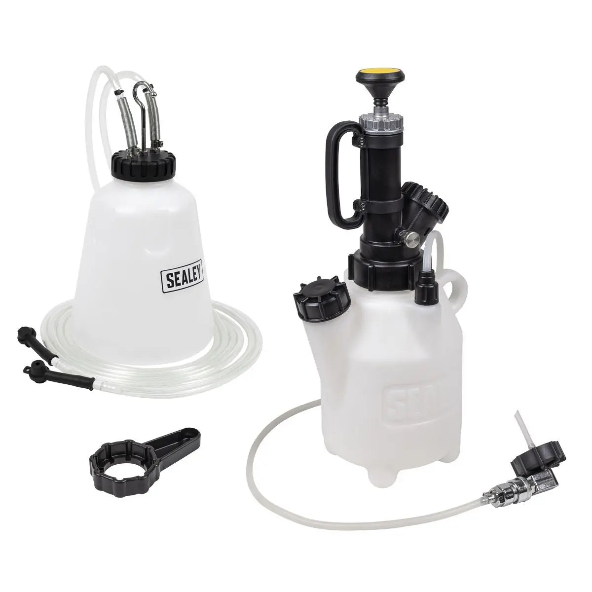 Sealey Pneumatic Brake & Clutch Bleeding System White Rose Tools