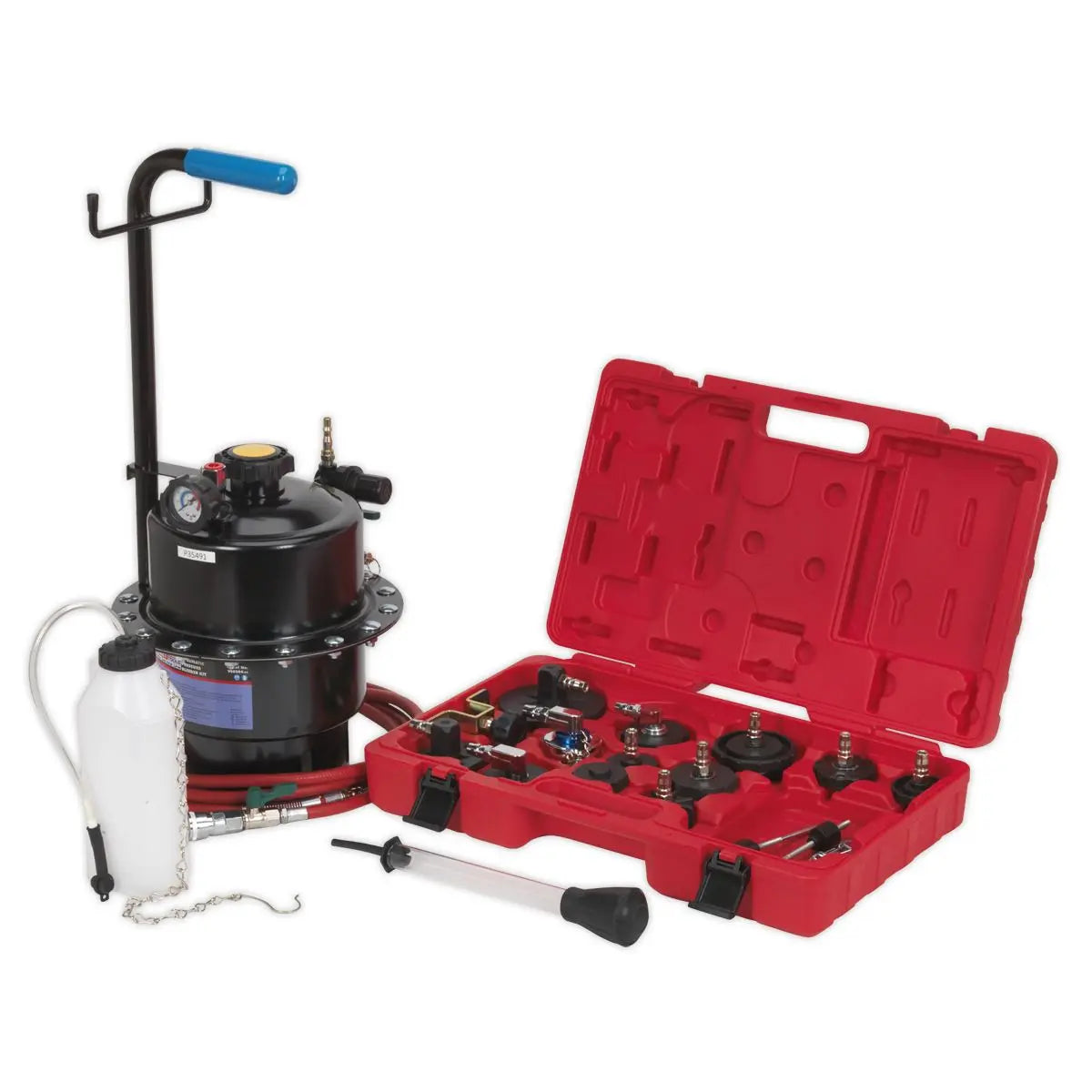 Sealey Pneumatic Brake & Clutch Pressure Bleeder Kit