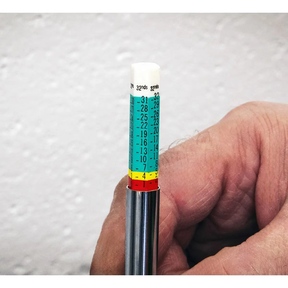 Sealey Pocket Type Tyre Tread Depth Gauge  White Rose Tools