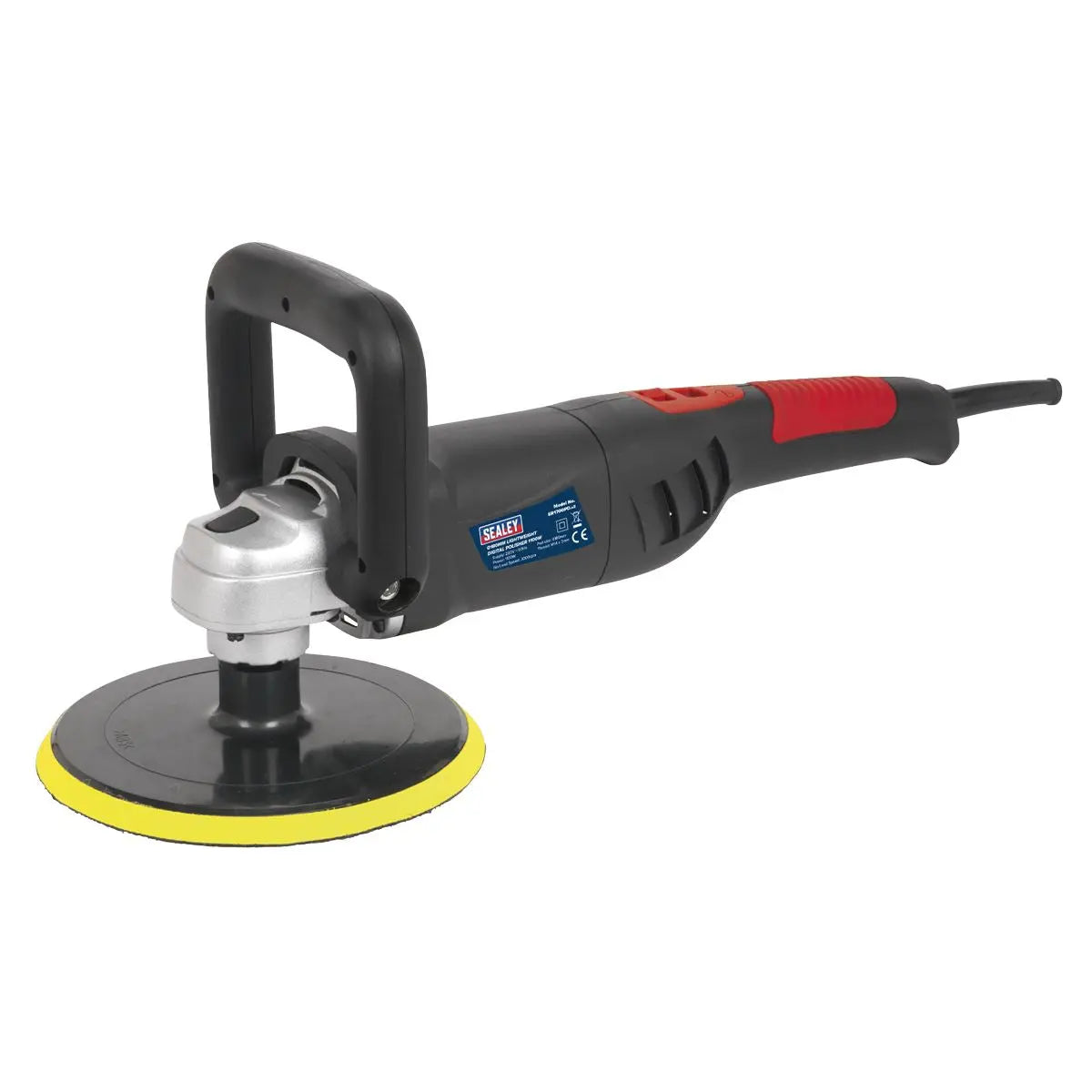Sealey Polisher Digital Ø180mm 1100W/230V Lightweight