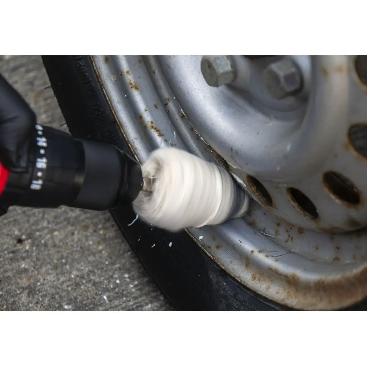 Sealey Polishing Wheel Set 8pc White Rose Tools