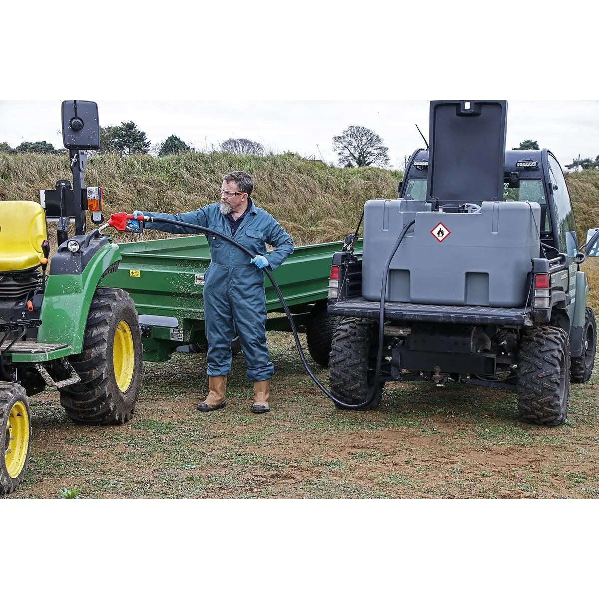 Sealey Portable Diesel Tank 400L 12V