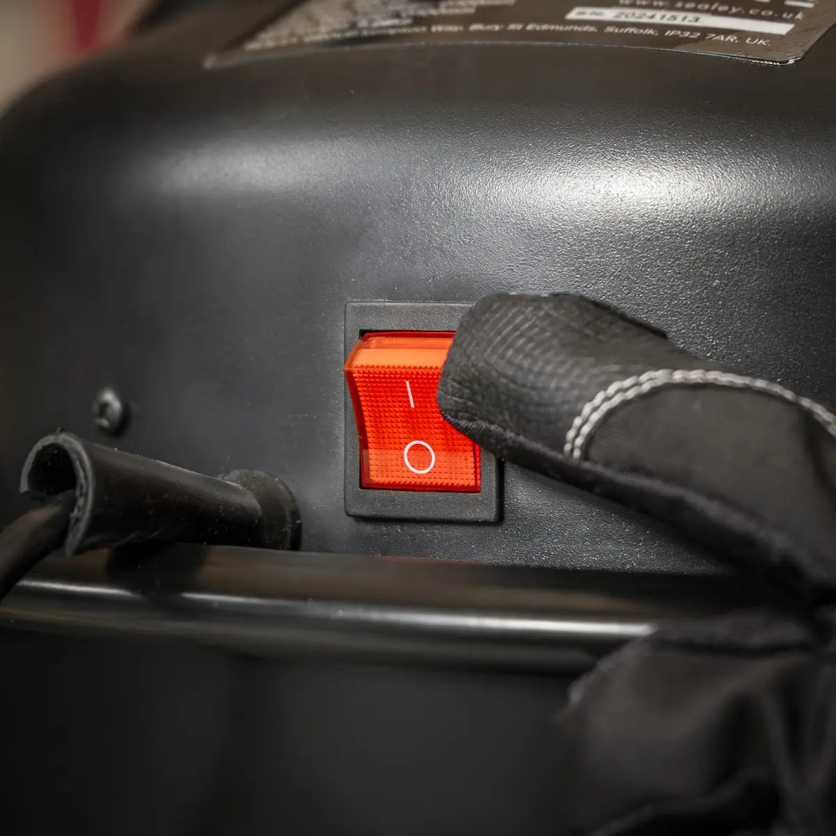 Sealey Portable Dust Extractor 50L 1200W White Rose Tools