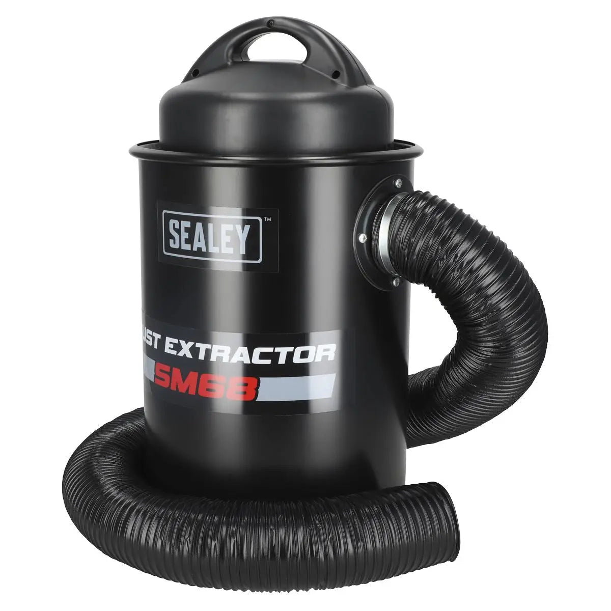 Sealey Portable Dust Extractor 50L 1200W White Rose Tools