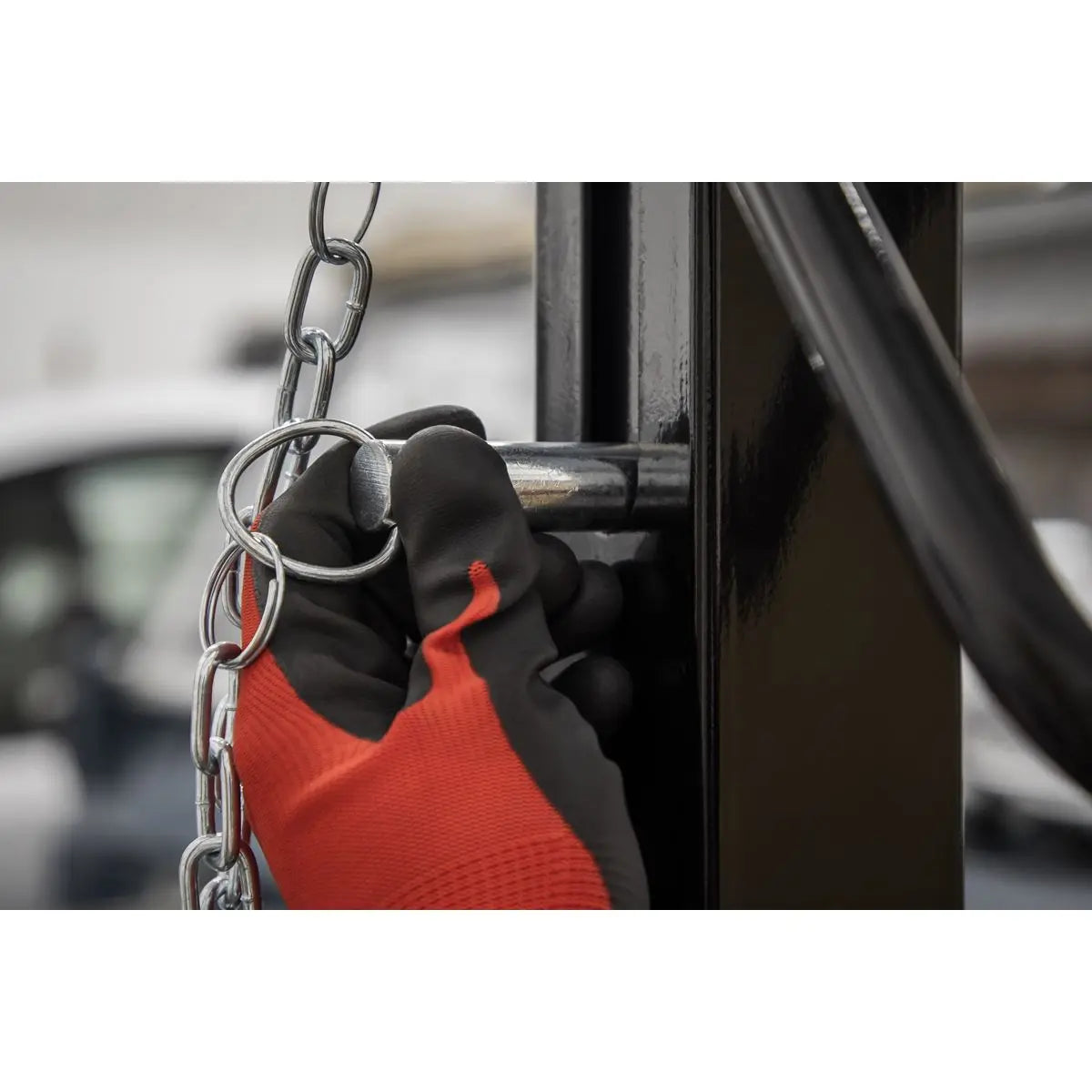 Sealey Portable Lifting Adjustable Gantry Crane 1 Tonne & Hoist Combo