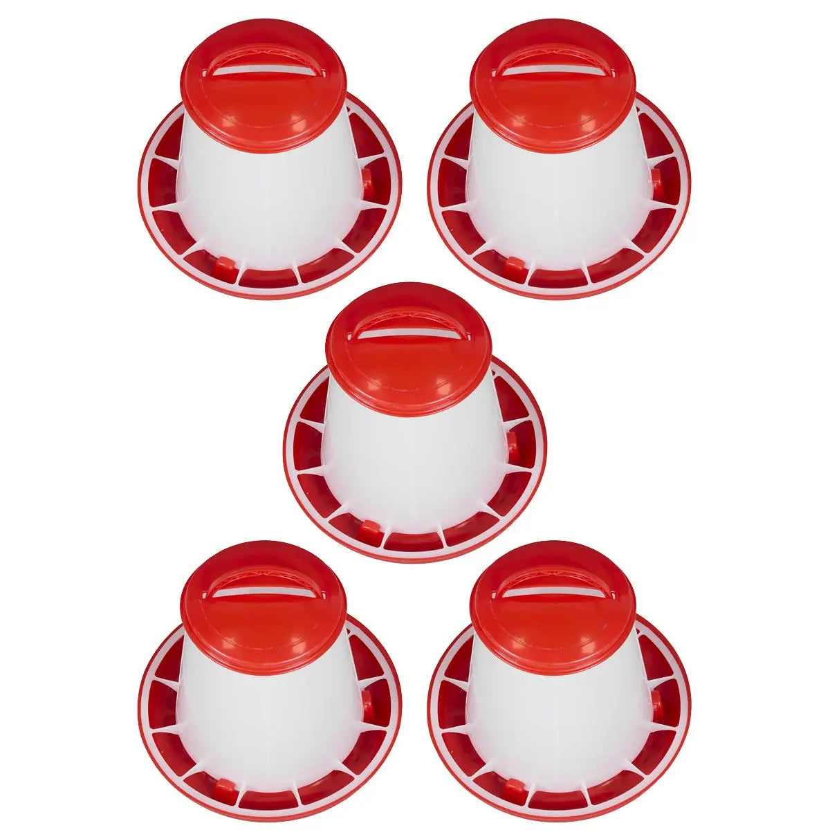 Sealey Poultry Feeder 1.5kg - Pack of 5  White Rose Tools