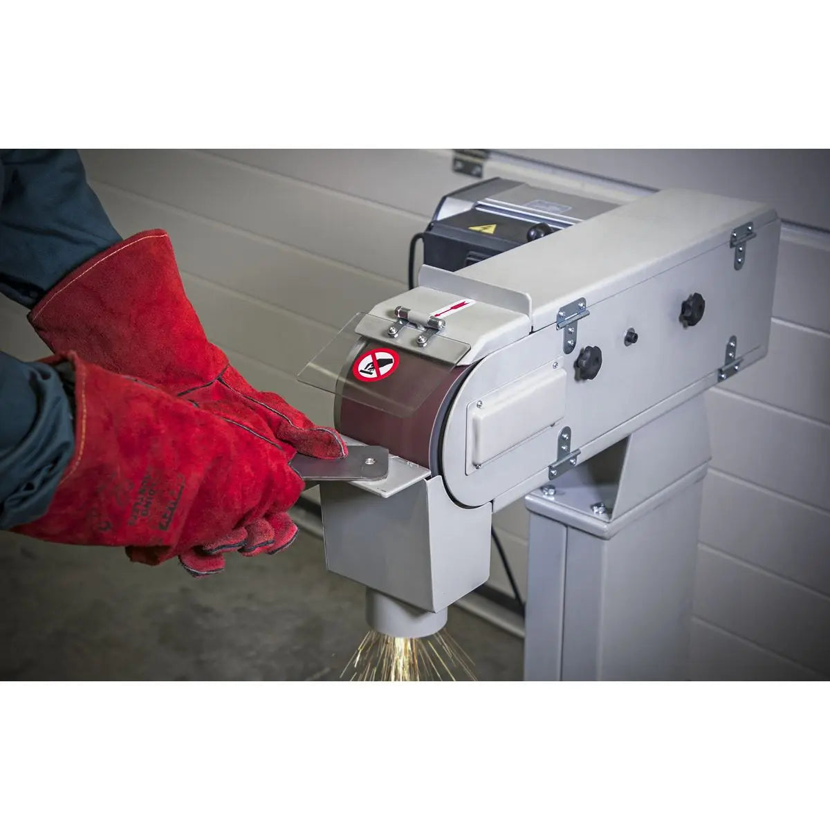 Sealey Power Belt Sander/Linisher 100 x 1220mm 1500W/230V White Rose Tools