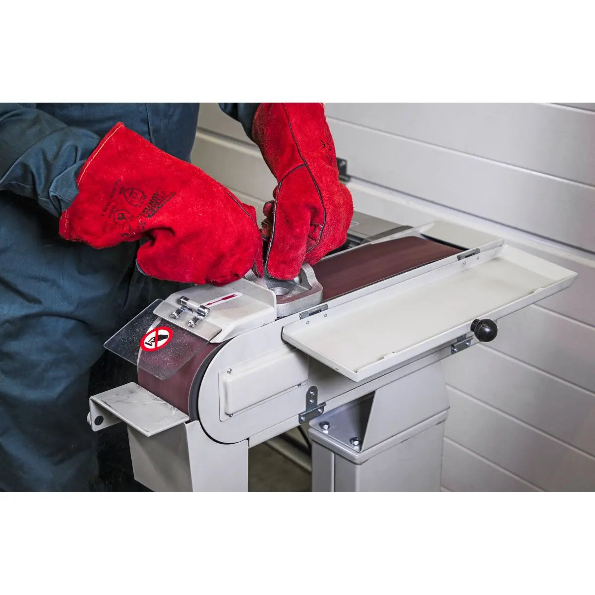 Sealey Power Belt Sander/Linisher 100 x 1220mm 1500W/230V White Rose Tools