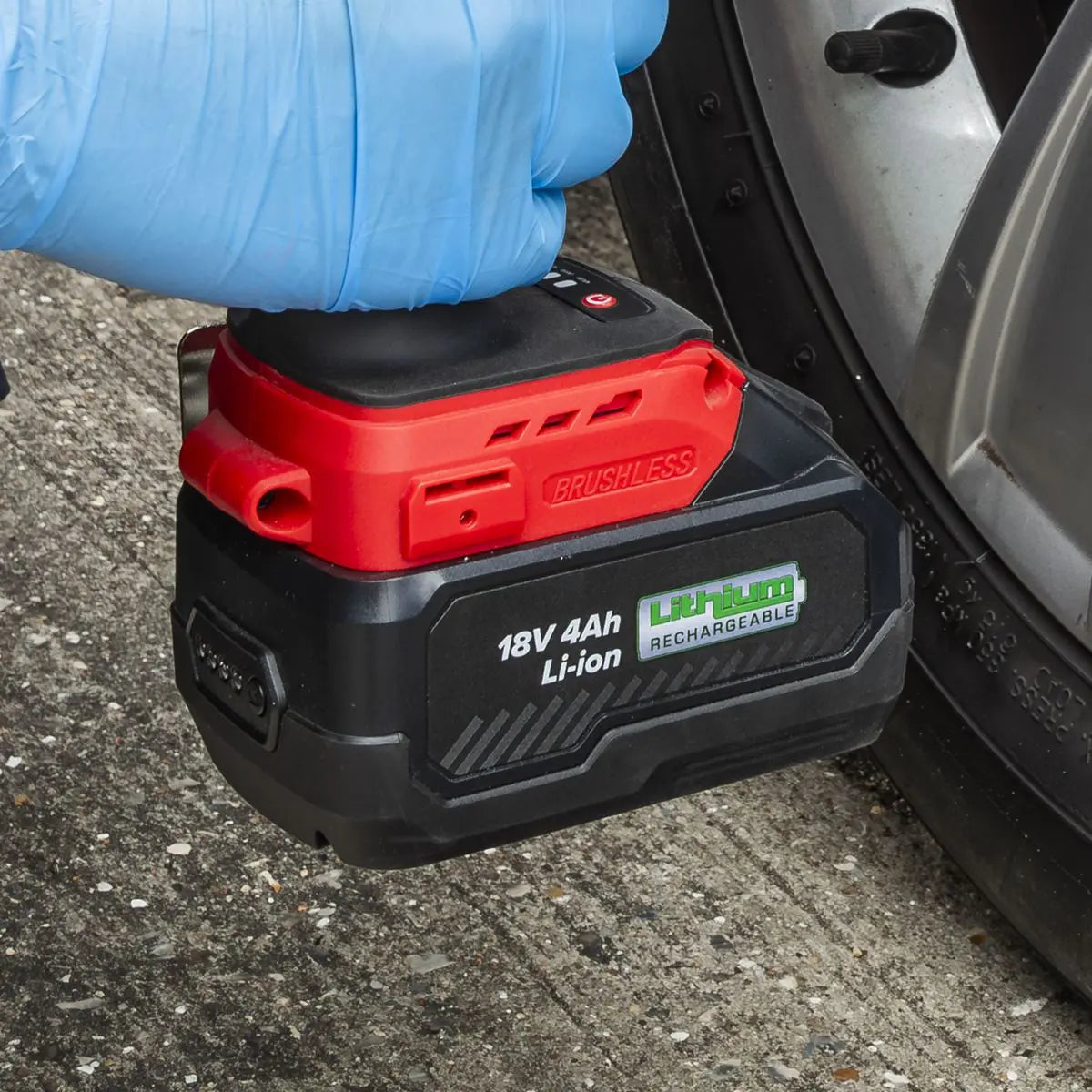 Sealey Power Tool Battery 18V 4Ah Lithium-ion for CP650LI & CP650LIHV  White Rose Tools