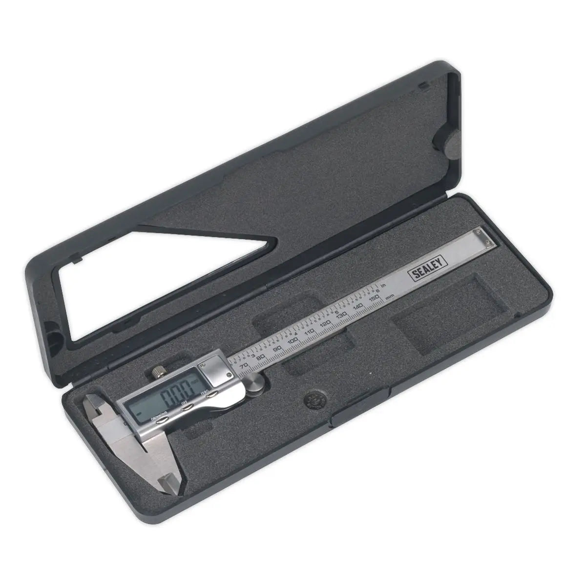 Sealey Premier 0-150mm Stainless Steel Digital Vernier Caliper Micrometer Gauge