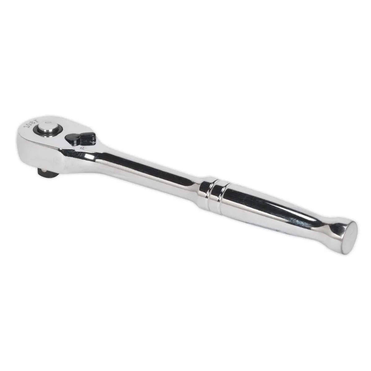 Sealey Premier 1/4" Drive Pear Head Ratchet Wrench 108 Tooth Socket Flip Reverse