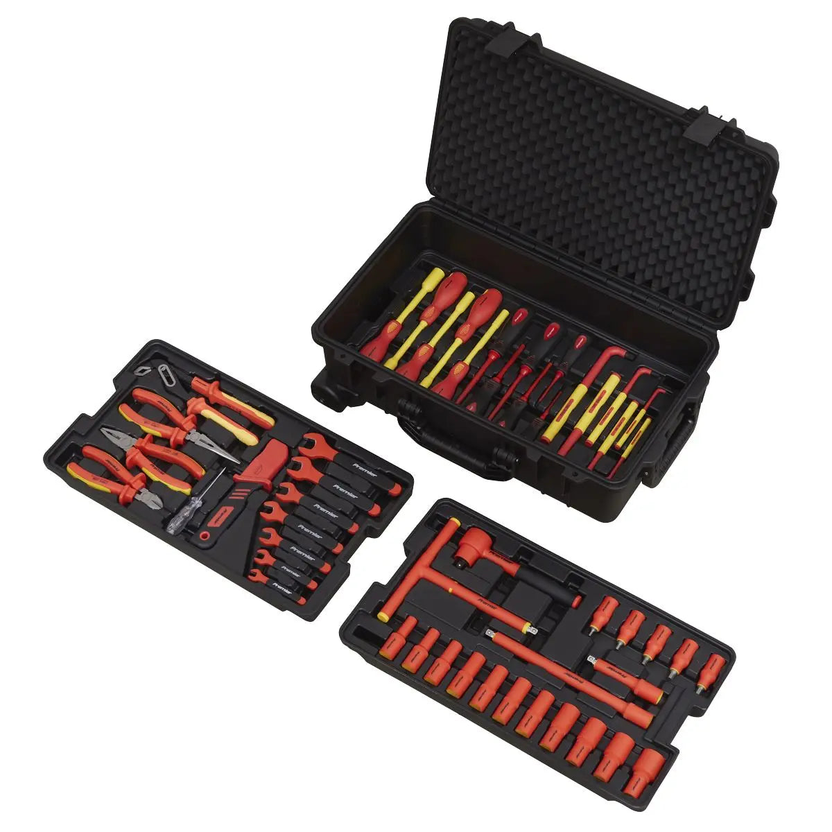 Sealey Premier 1000V Insulated Tool Kit 3/8"Sq Drive 50pc