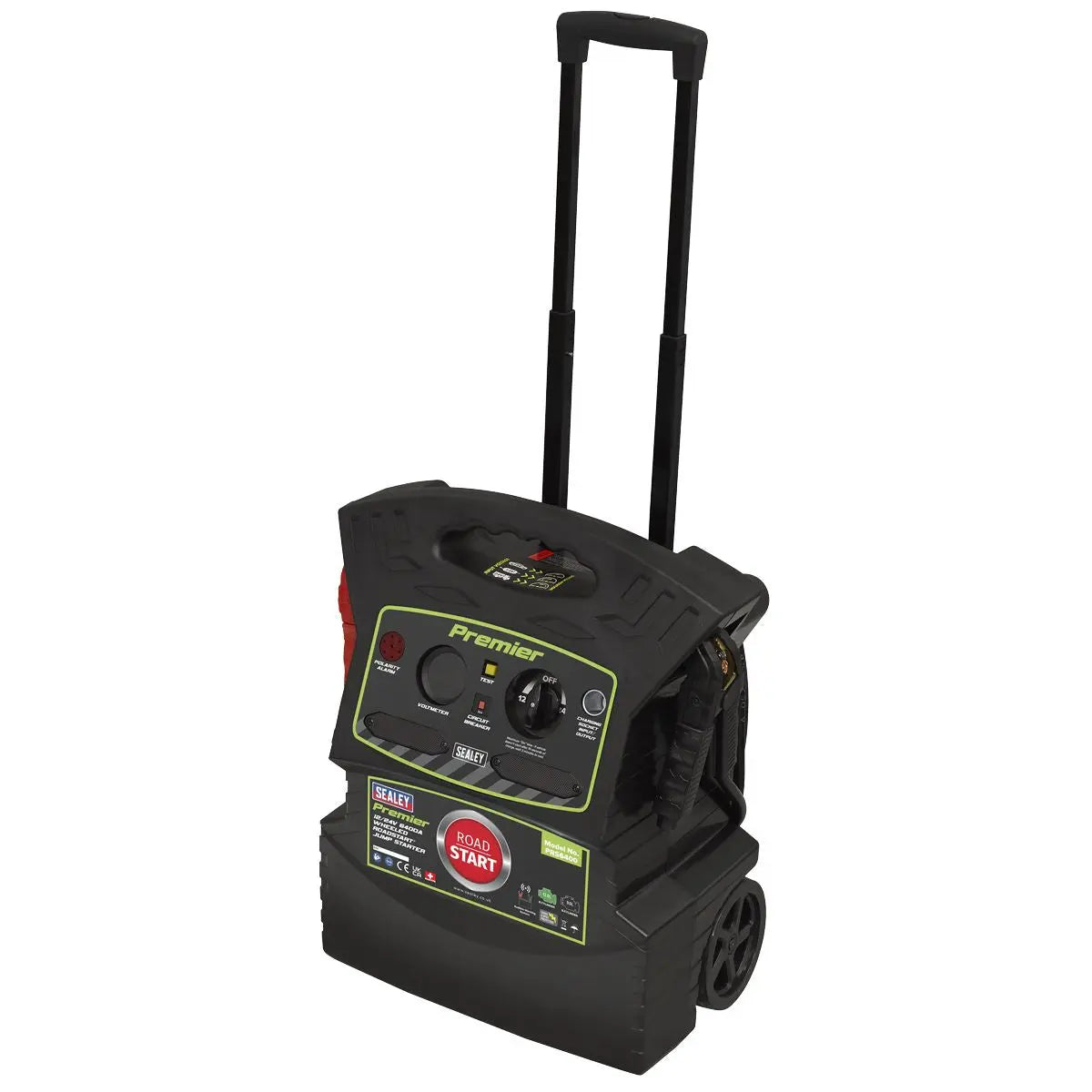 Sealey Premier 12/24V Premier RoadStart® Jump Starter 6400A White Rose Tools