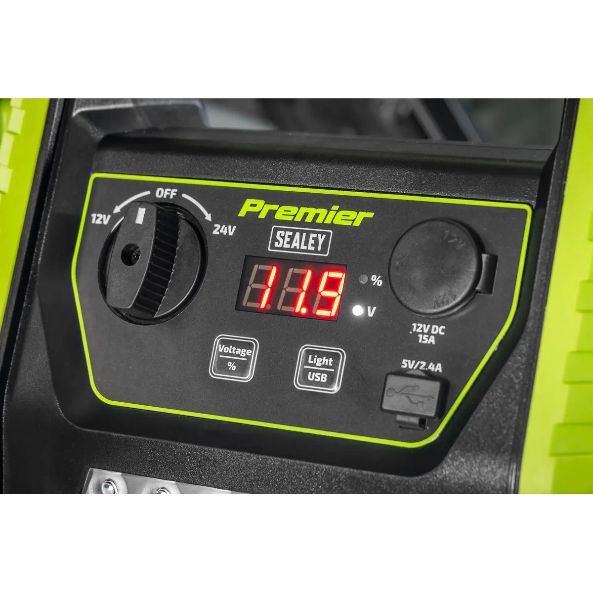 Sealey Premier 12/24V RoadStart® Jump Starter 4400A Peak Amps White Rose Tools