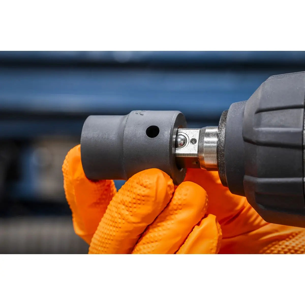 Sealey Premier 13 Piece 1/2" Drive Lock On Impact Socket Set 10-24mm Rounded Nuts