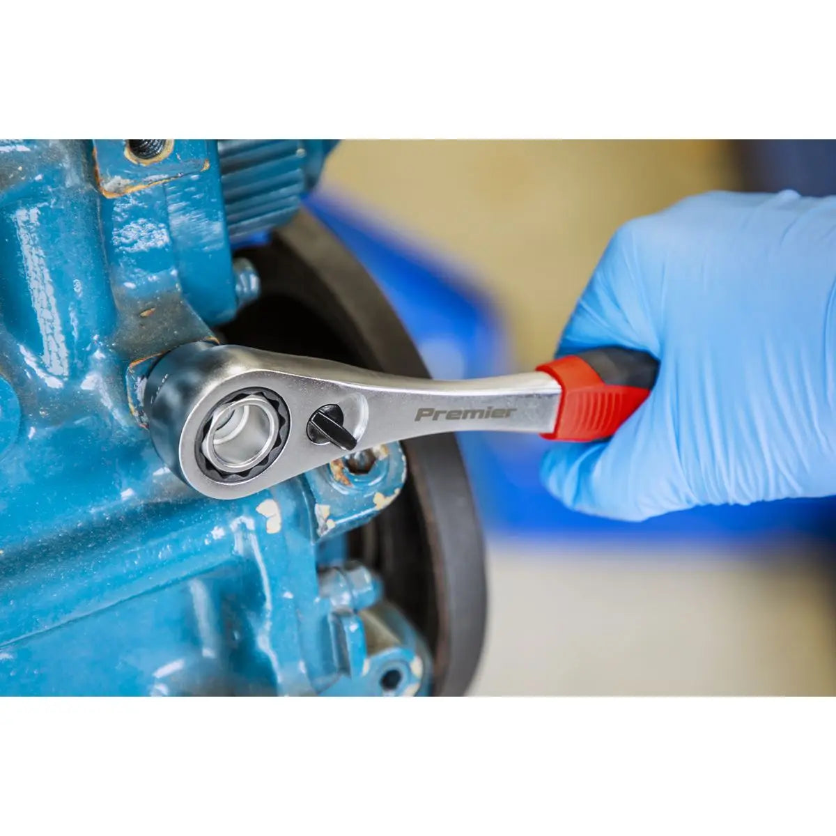 Sealey Premier 14 Piece Low Profile Go Through Socket Set 8-19mm