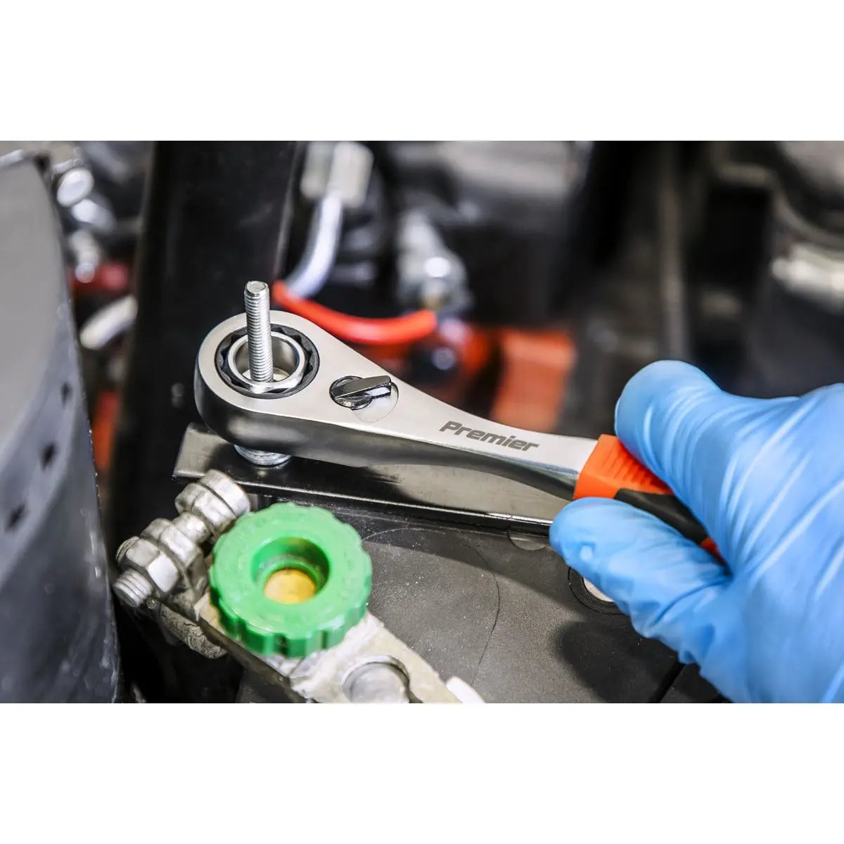 Sealey Premier 14 Piece Low Profile Go Through Socket Set 8-19mm