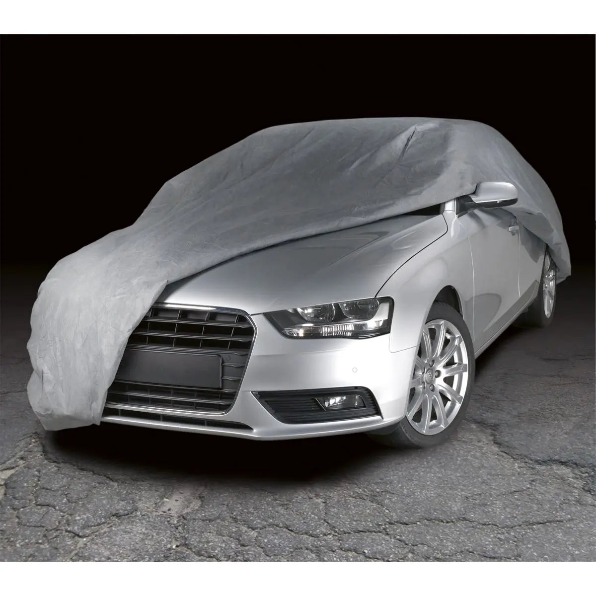 Sealey Premier 3-Layer All-Seasons Car Cover - Large White Rose Tools