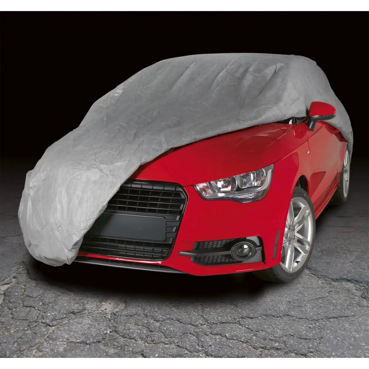 Sealey Premier 3-Layer All-Seasons Car Cover - Medium White Rose Tools