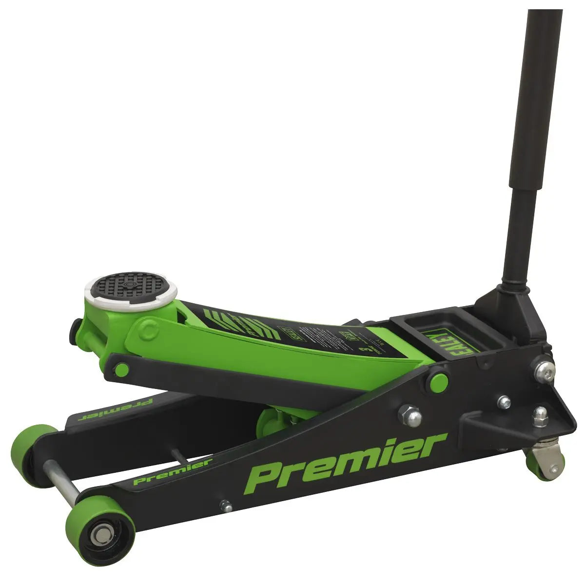 Sealey Premier 3 Tonne Rocket Lift Trolley Jack Green