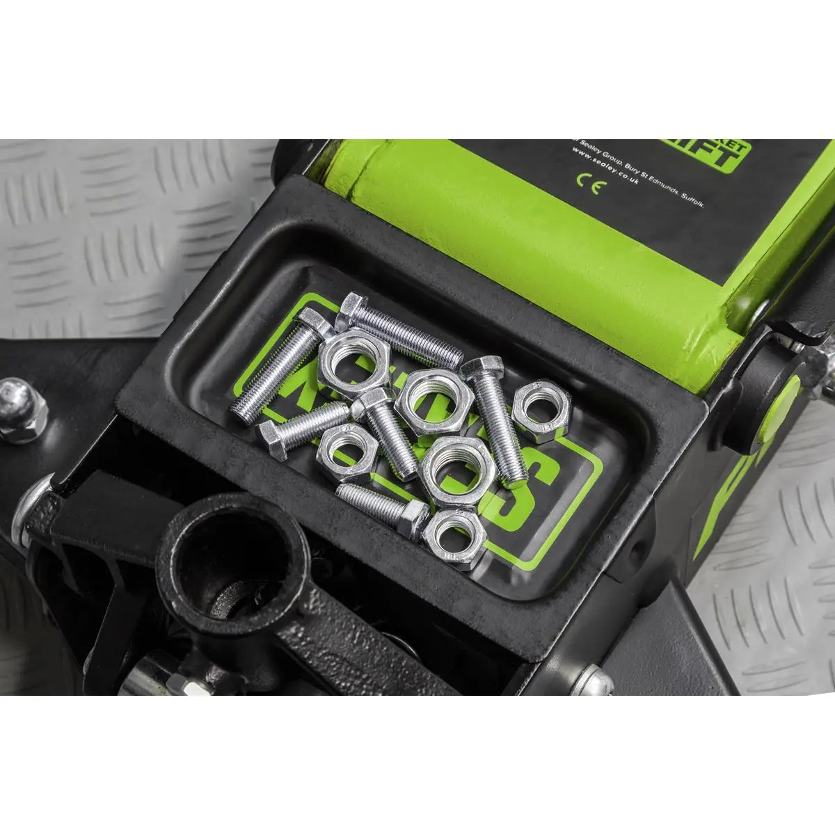 Sealey Premier 3 Tonne Rocket Lift Trolley Jack Green