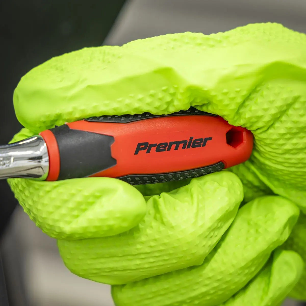 Sealey Premier 32 Piece 1/4" Drive Lock On Socket Set 4-14mm Ratchet Handle