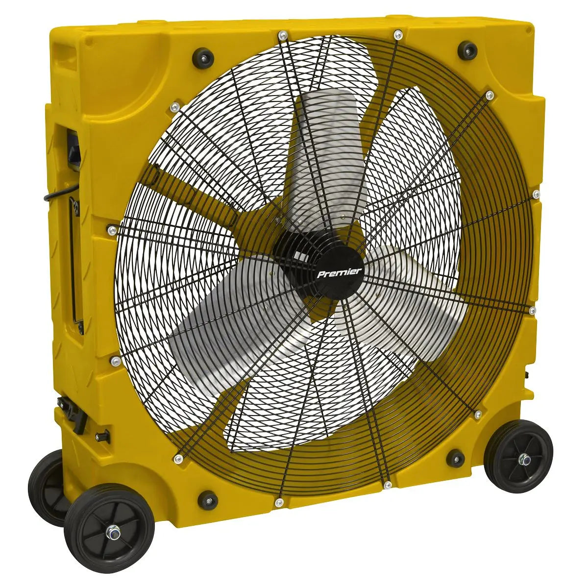 Sealey Premier 36" Industrial High Velocity Rotomold Drum Fan 3-Speed 110V White Rose Tools