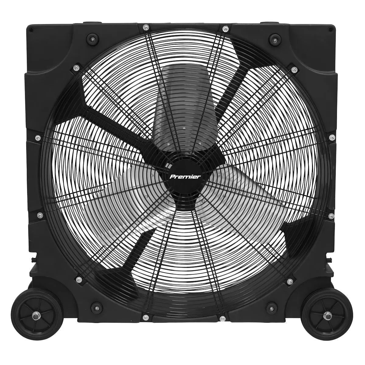 Sealey Premier 36" Industrial High Velocity Rotomold Drum Fan 3-Speed 230V White Rose Tools
