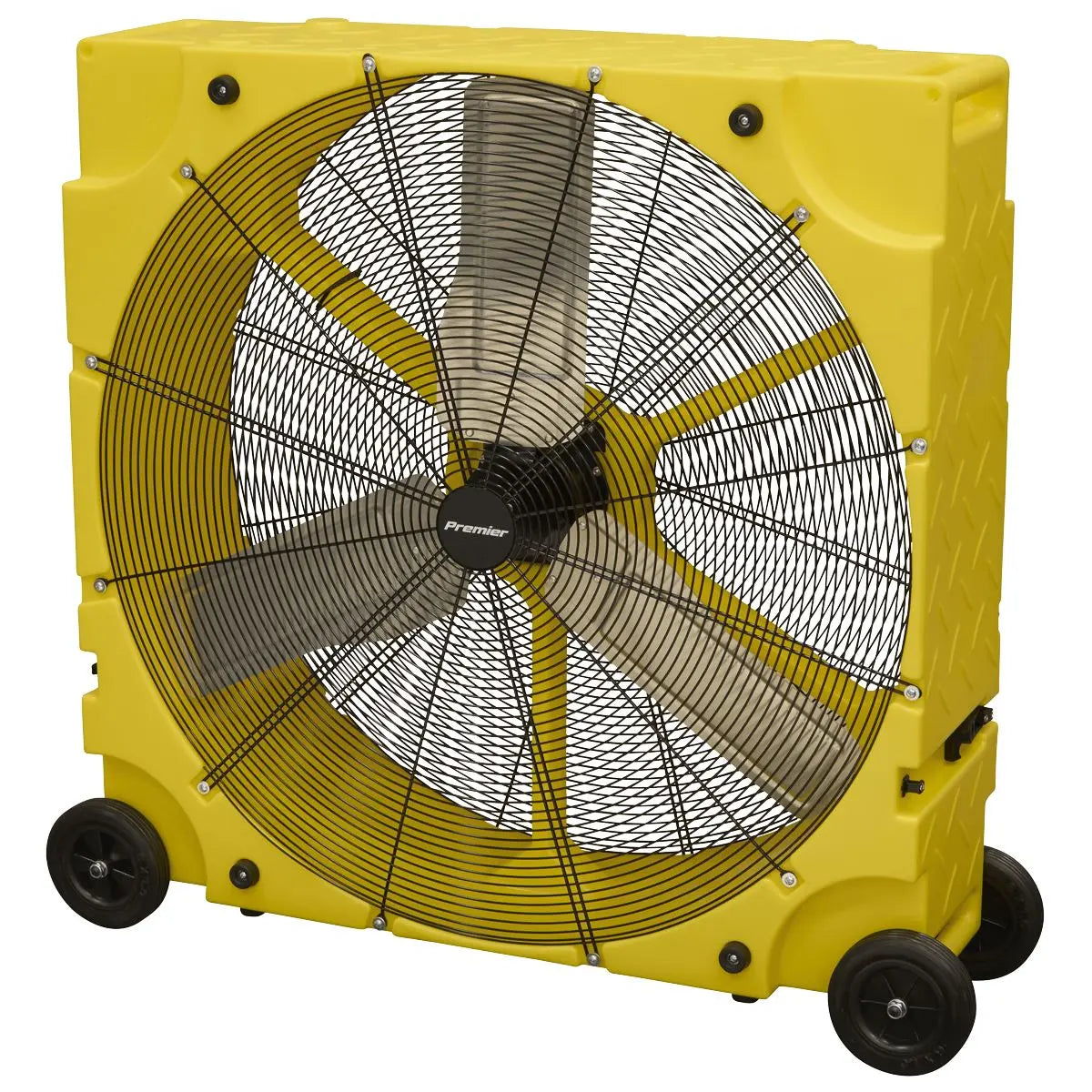 Sealey Premier 36" Industrial High Velocity Rotomould Drum Fan 3-Speed 110V White Rose Tools