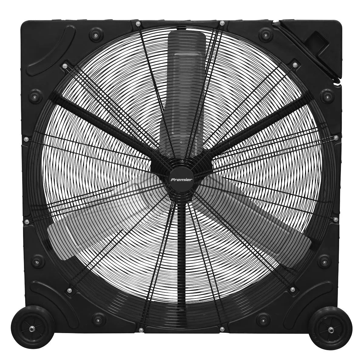 Sealey Premier 42" Industrial High Velocity Rotomould Drum Fan 3-Speed 230V White Rose Tools