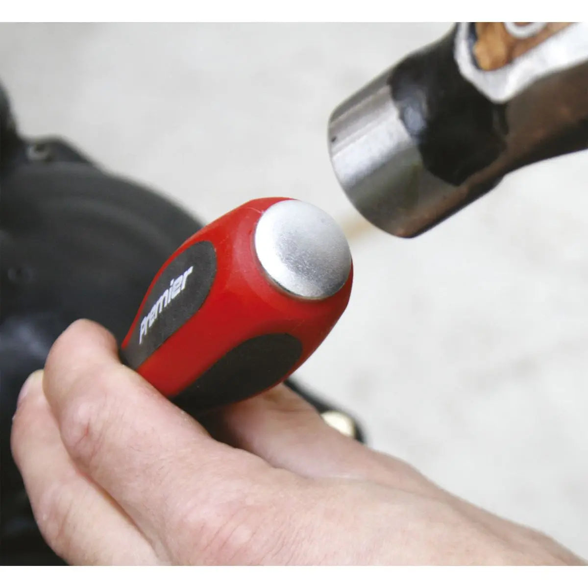 Sealey Premier 6 Piece Hammer Thru Screwdriver Set Slotted Phillips Bolster