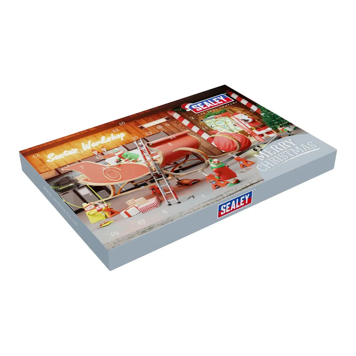 Sealey Premier Advent Calendar Tool Kit 40pc White Rose Tools