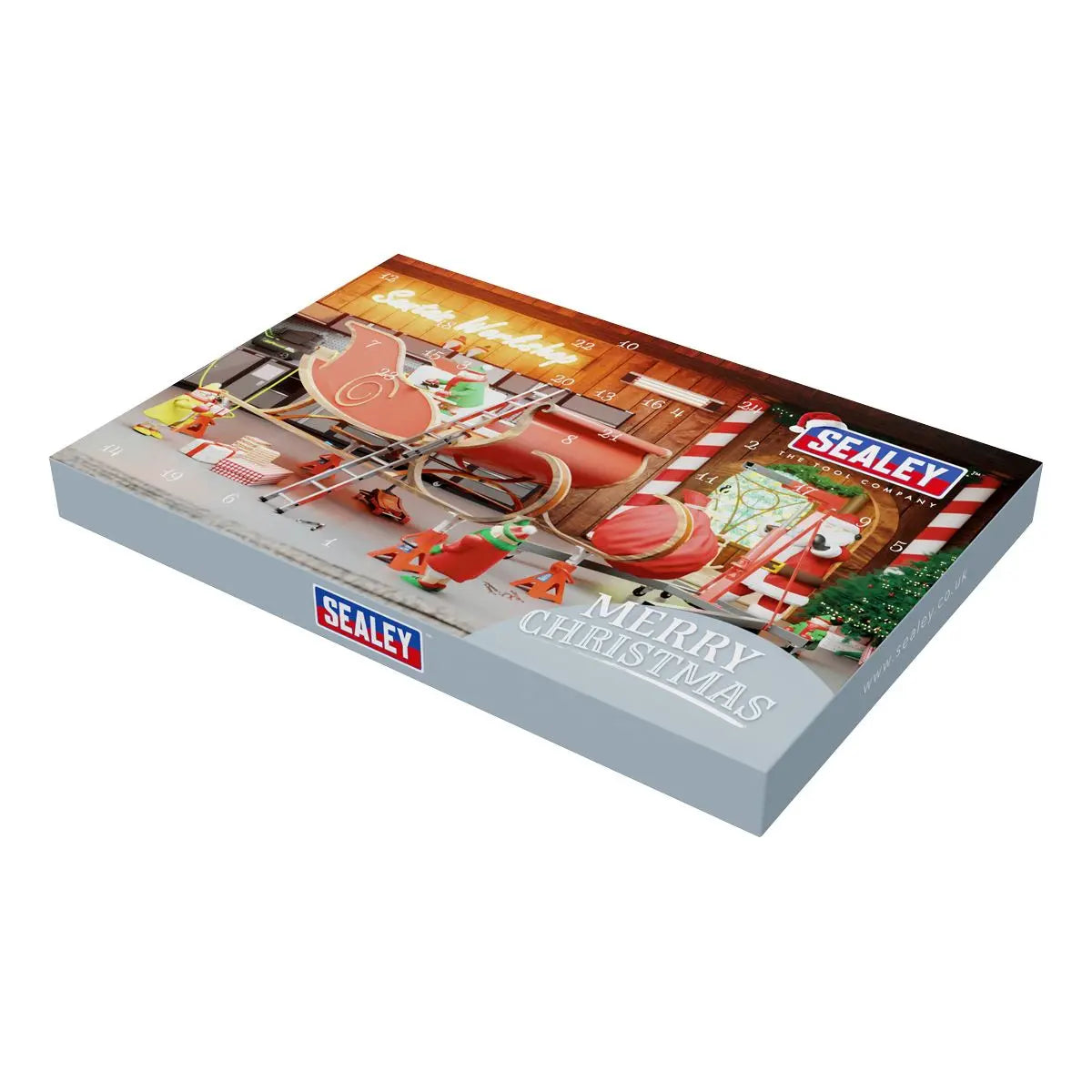 Sealey Premier Advent Calendar Tool Kit 40pc White Rose Tools