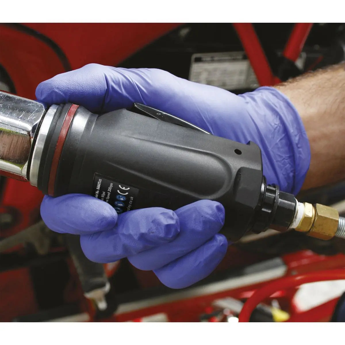 Sealey Premier Air Ratchet Wrench 3/8"Sq Drive Premier