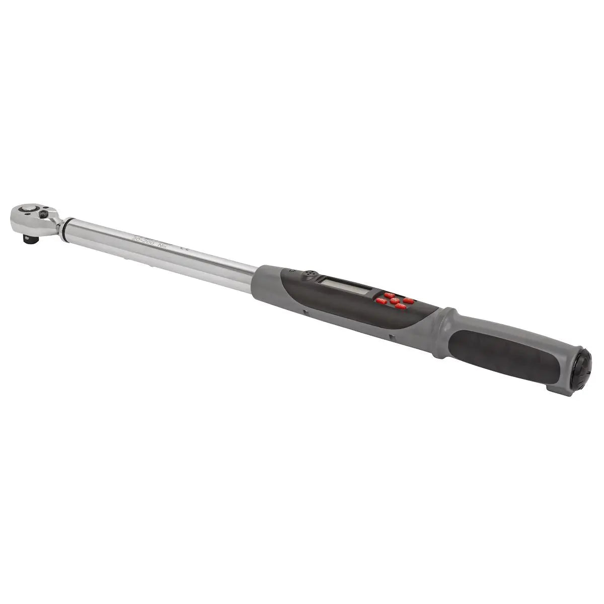 Sealey Premier Angle Torque Wrench Digital 1/2"Sq Drive 20-200Nm(14.7-147.5lb.ft)