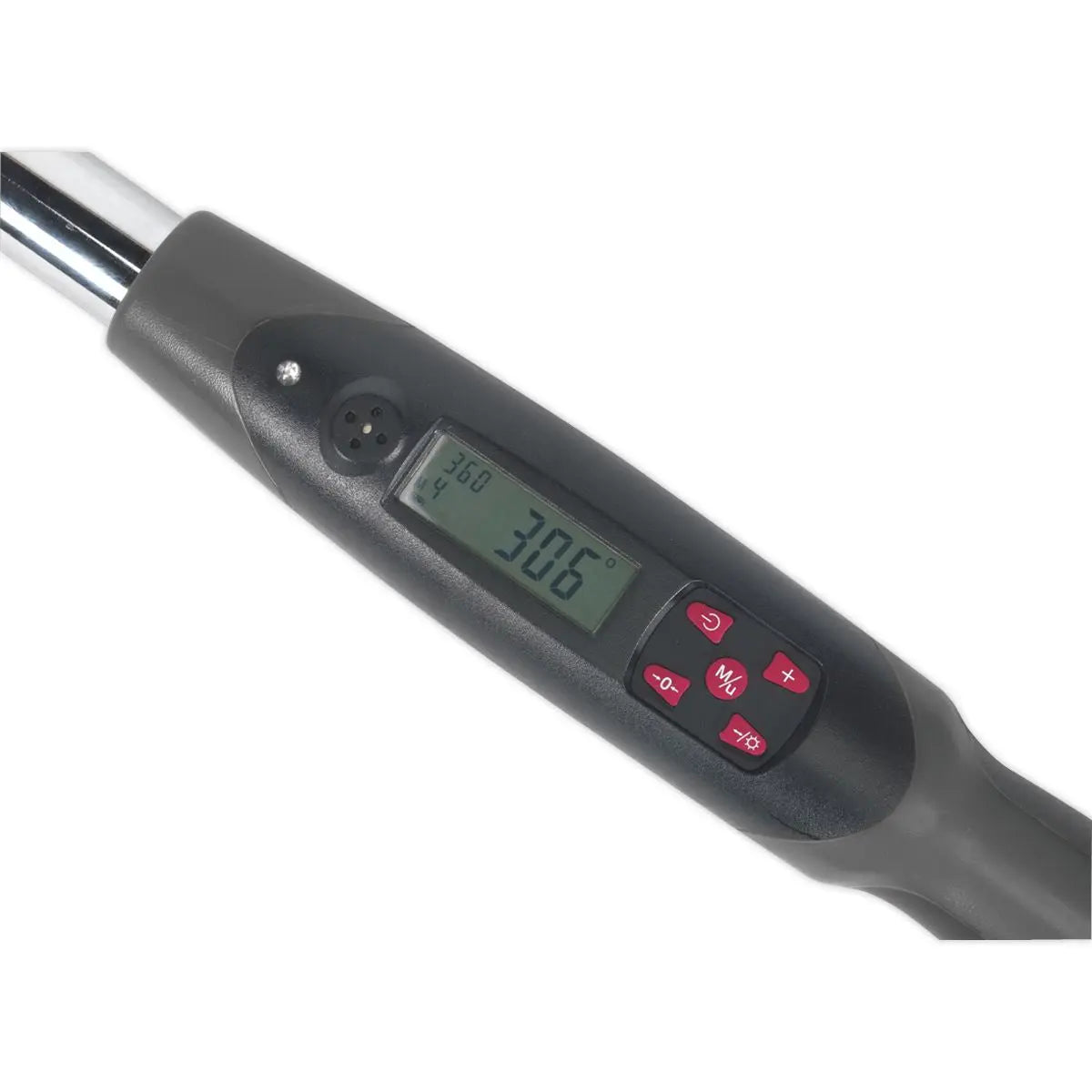Sealey Premier Angle Torque Wrench Digital 1/2"Sq Drive 20-200Nm(14.7-147.5lb.ft)