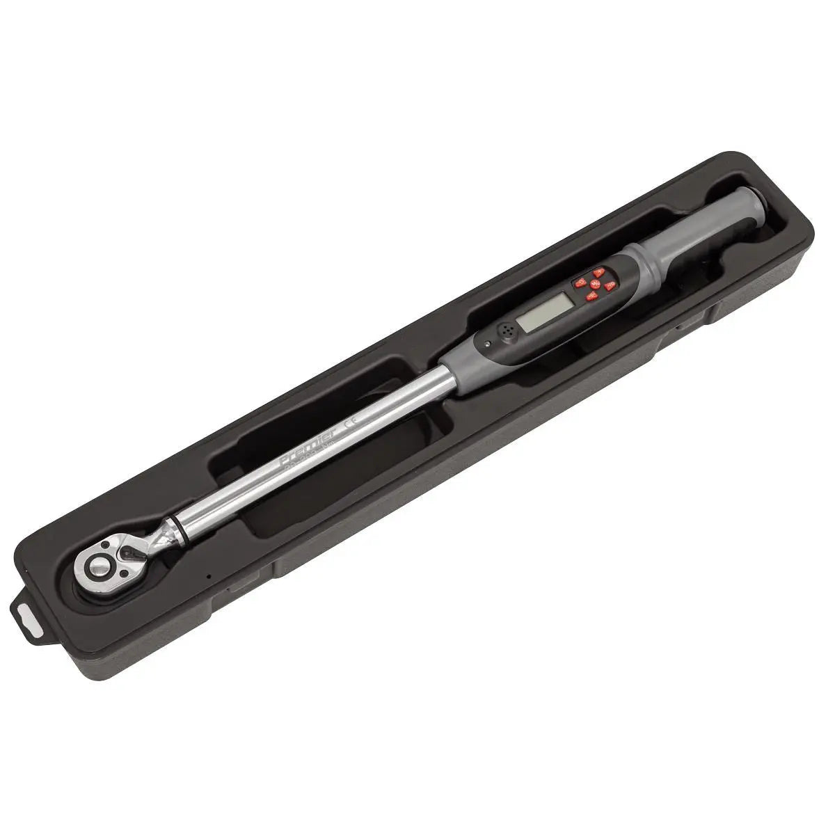 Sealey Premier Angle Torque Wrench Digital 1/2"Sq Drive 20-200Nm(14.7-147.5lb.ft)