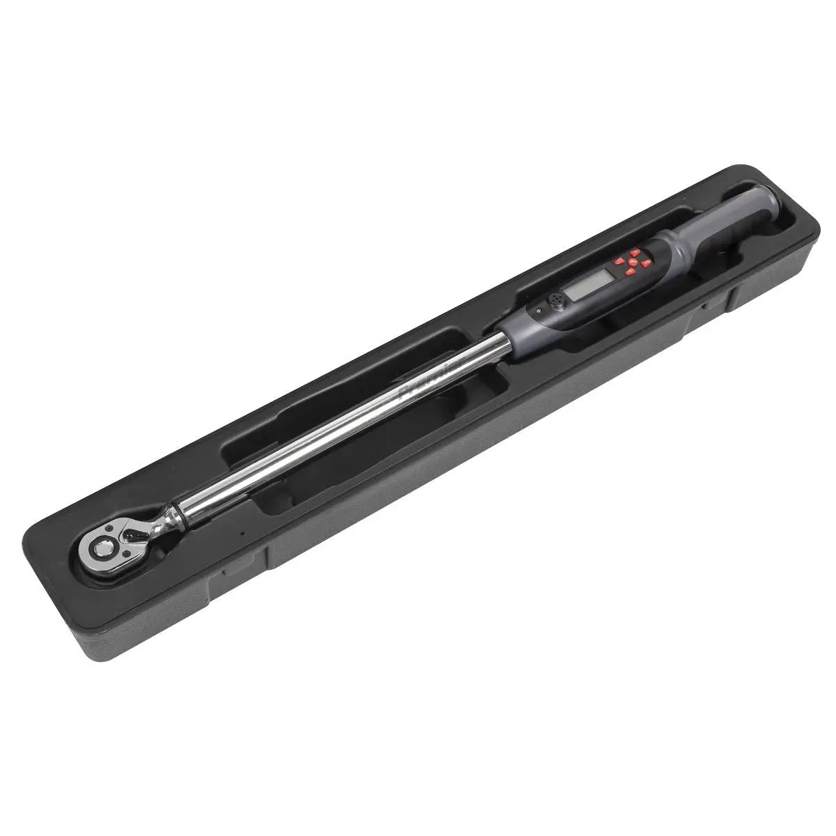 Sealey Premier Angle Torque Wrench Digital 1/2"Sq Drive 30-340Nm (22-250lb.ft) White Rose Tools