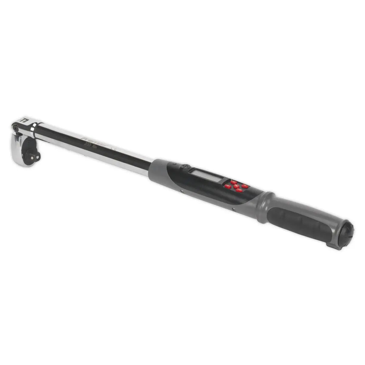 Sealey Premier Angle Torque Wrench Flexi-Head Digital 1/2"Sq Drive 20-200Nm(14.7-147.5lb.ft)