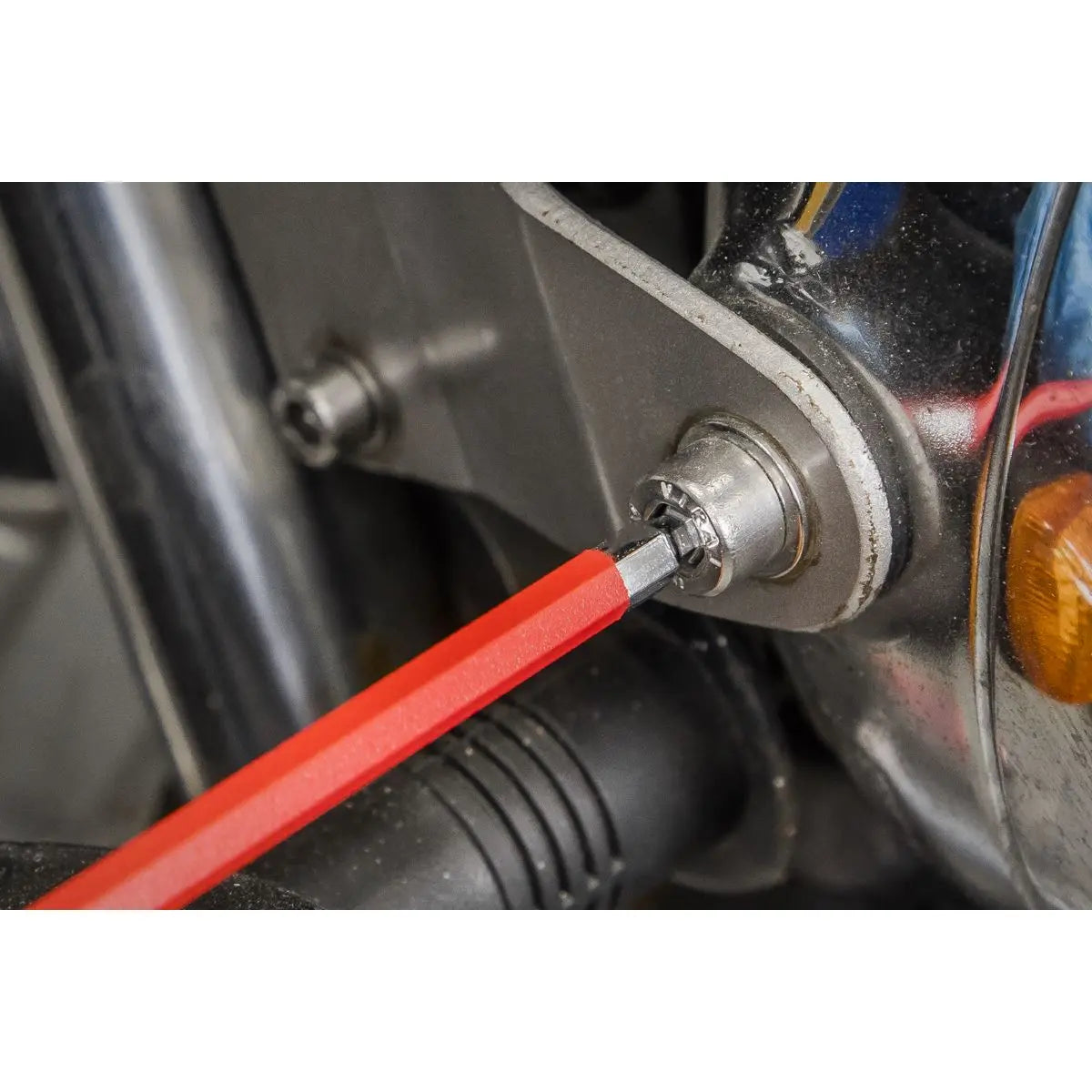 Sealey Premier Ball-End Hex Key Set 9pc Colour-Coded Long Metric - Display Box of 10  White Rose Tools