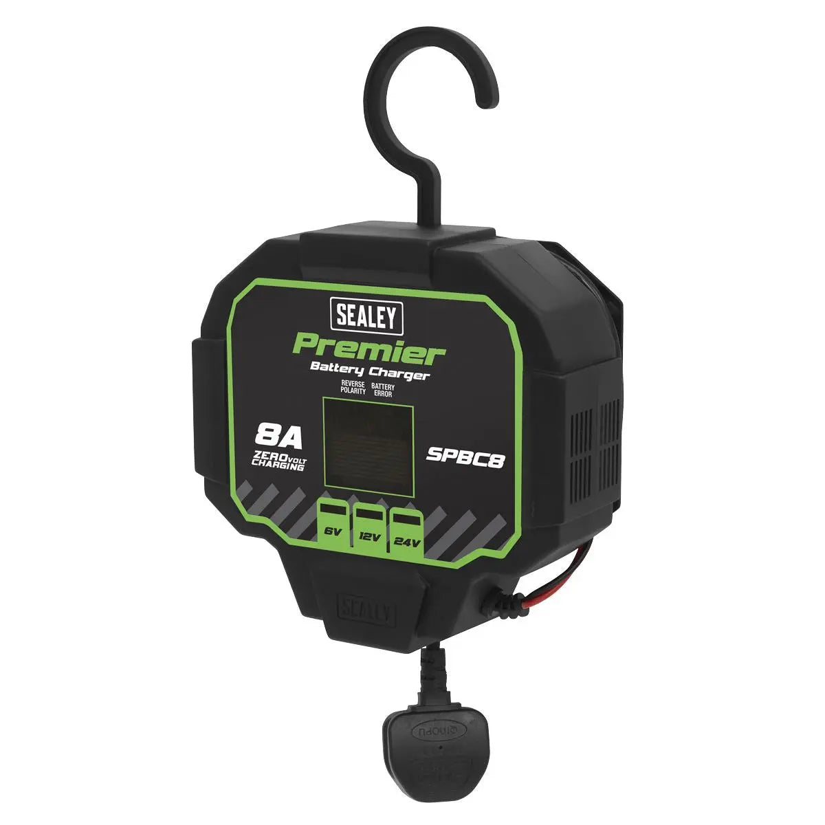 Sealey Premier Battery Maintainer Charger 8A Fully Automatic