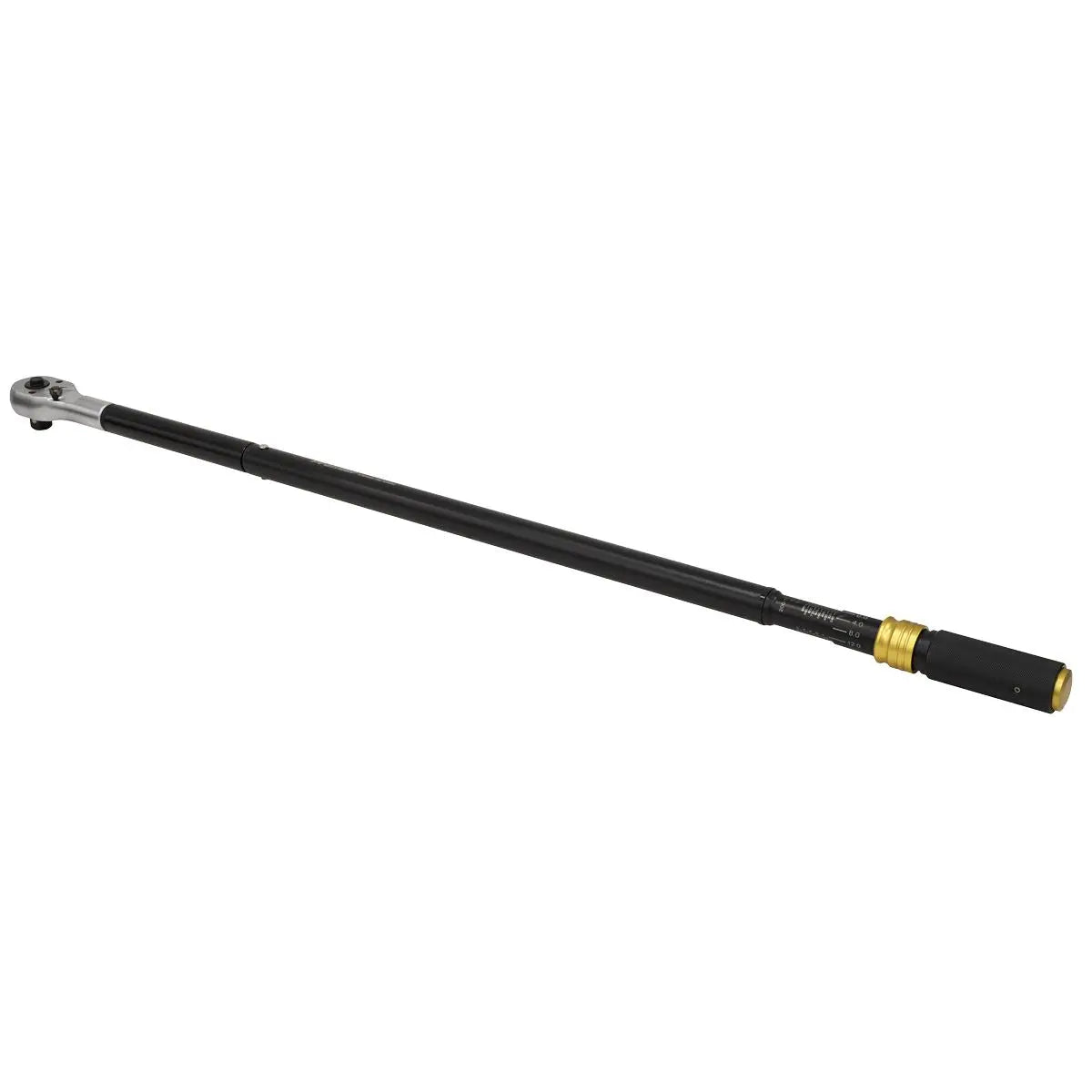 Sealey Premier Black Premier Black Torque Wrench Micrometer 3/4"Sq Drive Calibrated 200-1000Nm White Rose Tools