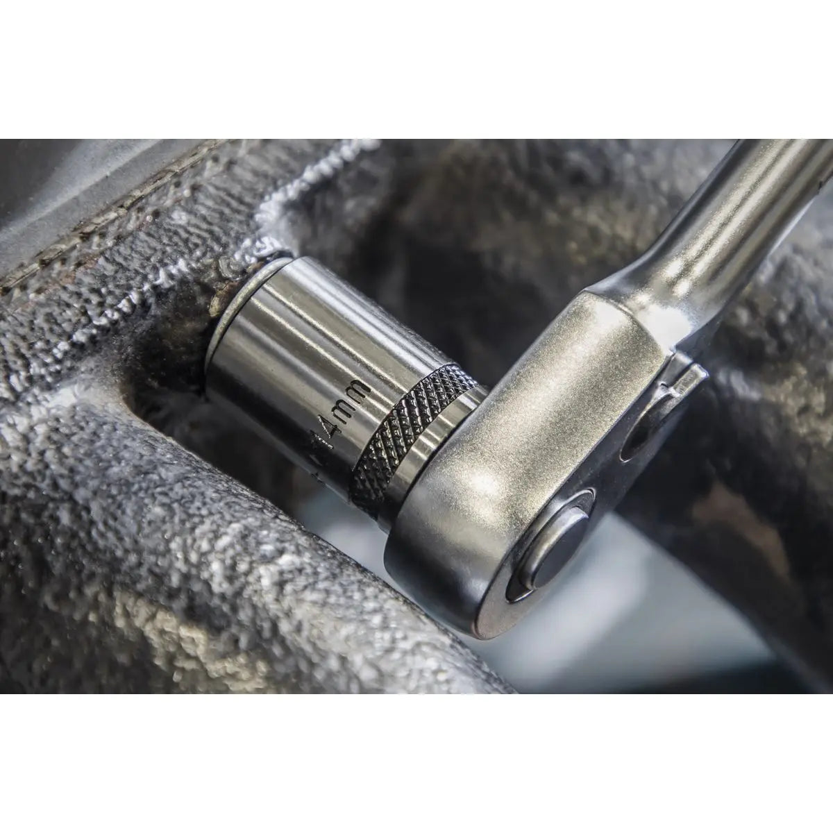 Sealey Premier Black Socket Set 12pc 3/8"Sq Drive Metric - Premier Black