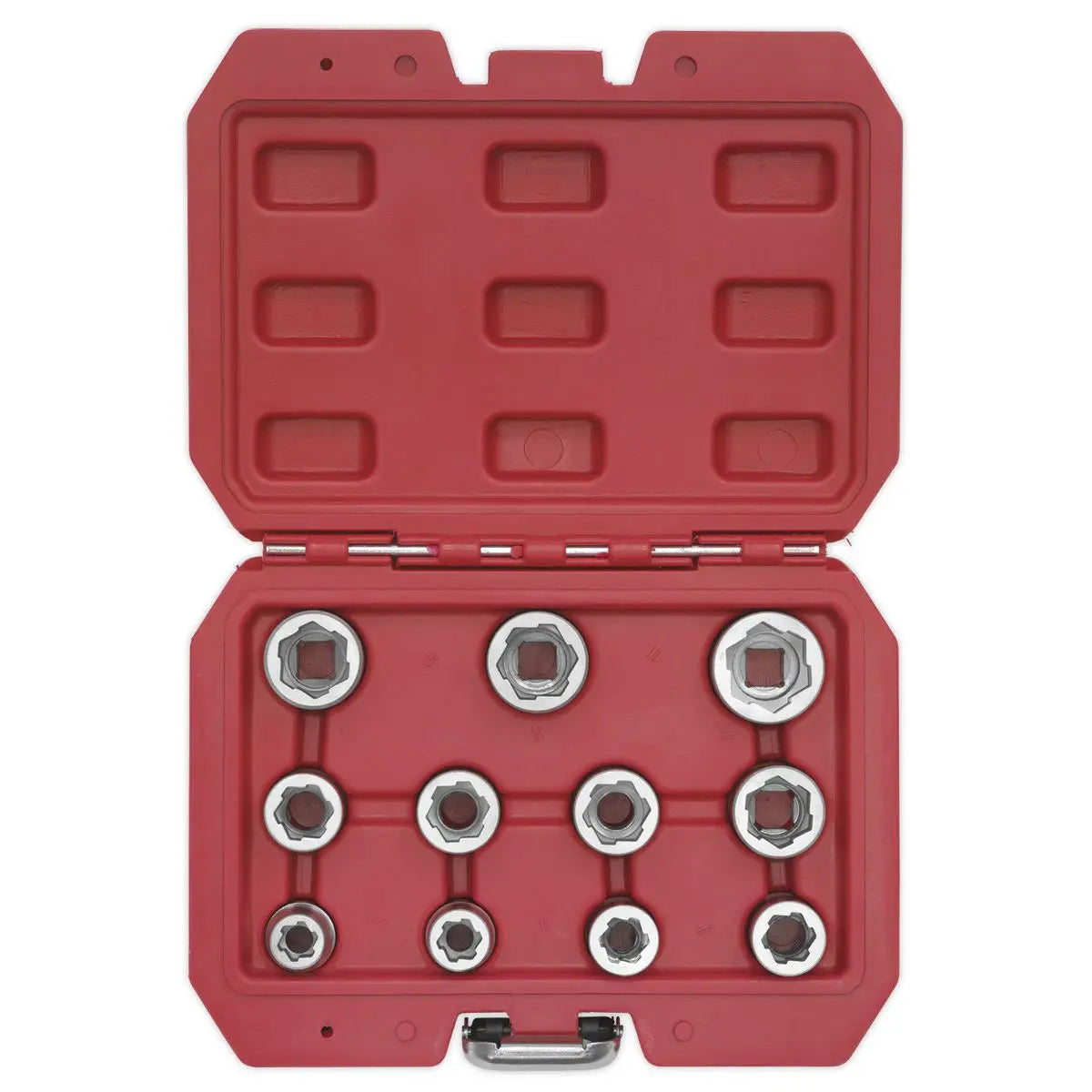 Sealey Premier Bolt Extractor Socket Set 11pc 3/8"Sq Drive Metric