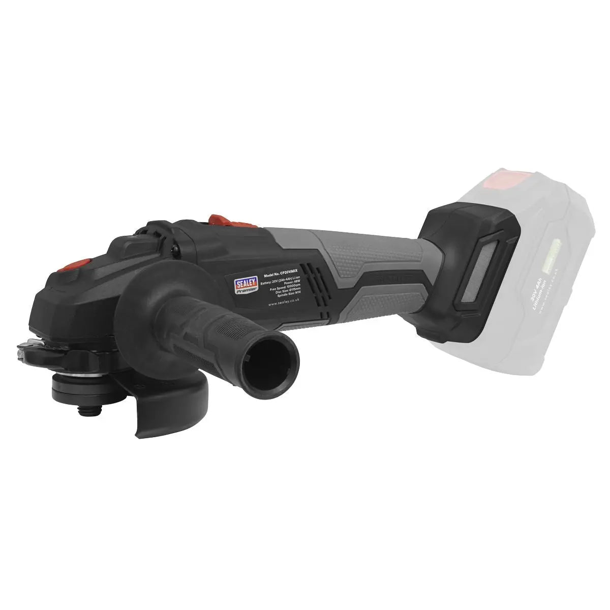 Sealey Premier Brushless Angle Grinder Kit Ø115mm 20V 4Ah SV20 Series