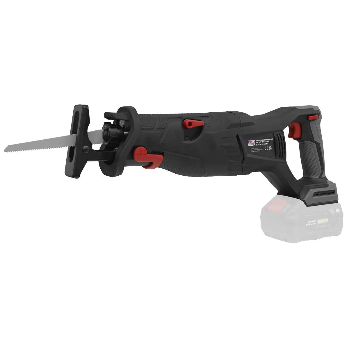 Sealey Premier Brushless Reciprocating Saw 20V SV20 Series - Body Only