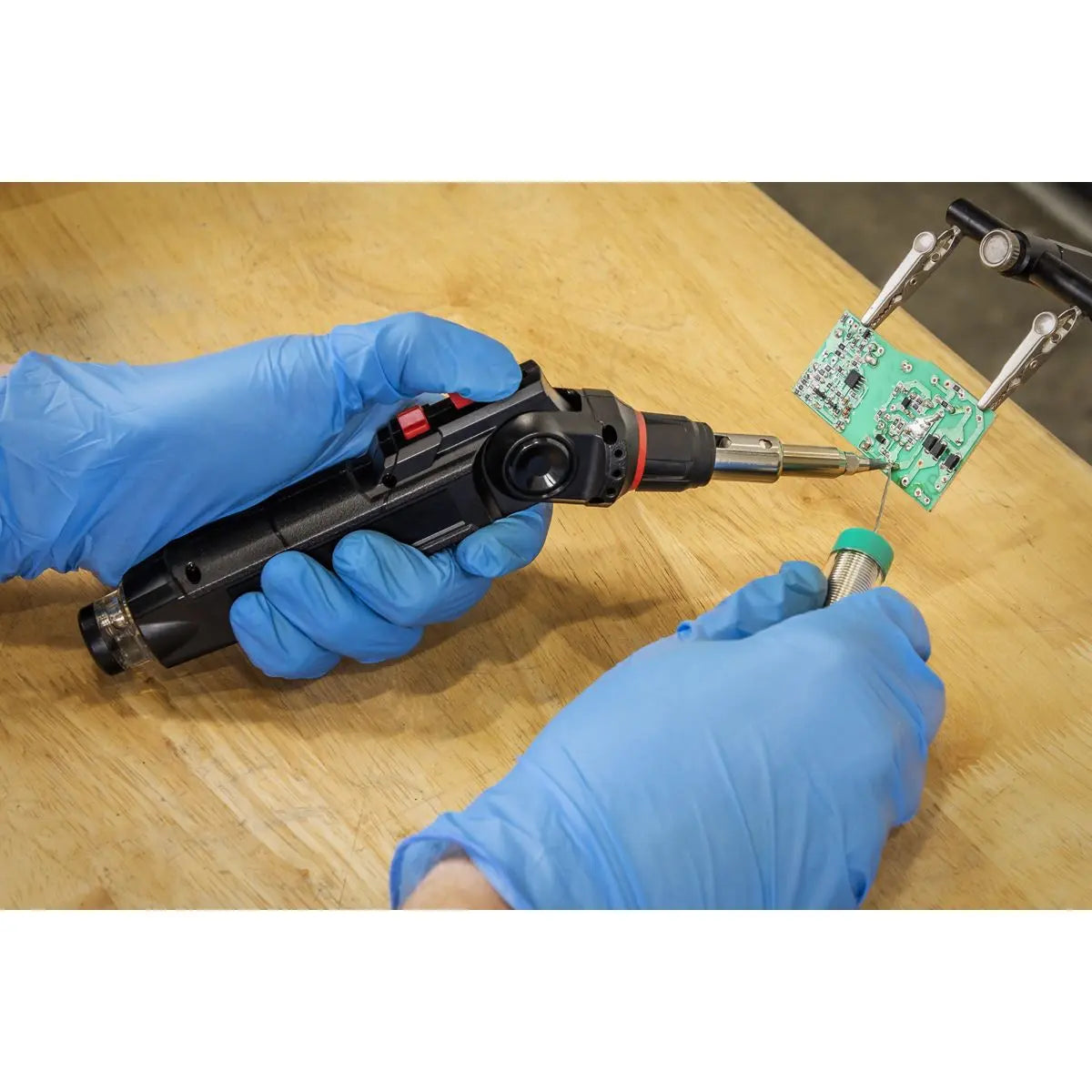 Sealey Premier Butane Indexing Soldering Iron Kit 3-in-1 White Rose Tools