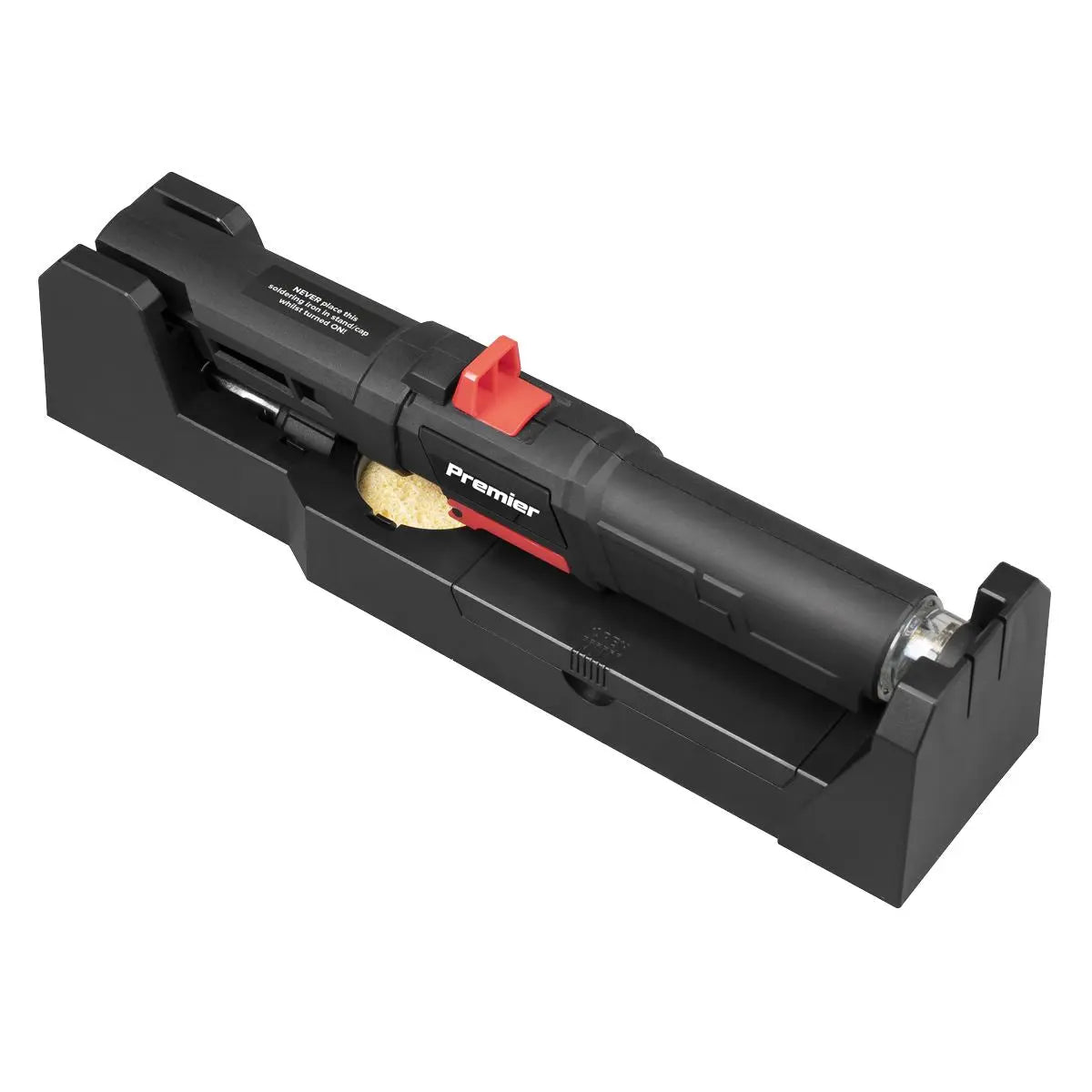 Sealey Premier Butane Soldering Iron Kit 3-in-1 Quick Release White Rose Tools