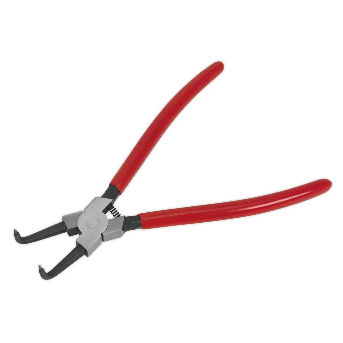 Sealey Premier Circlip Pliers Internal Bent Nose 230mm White Rose Tools