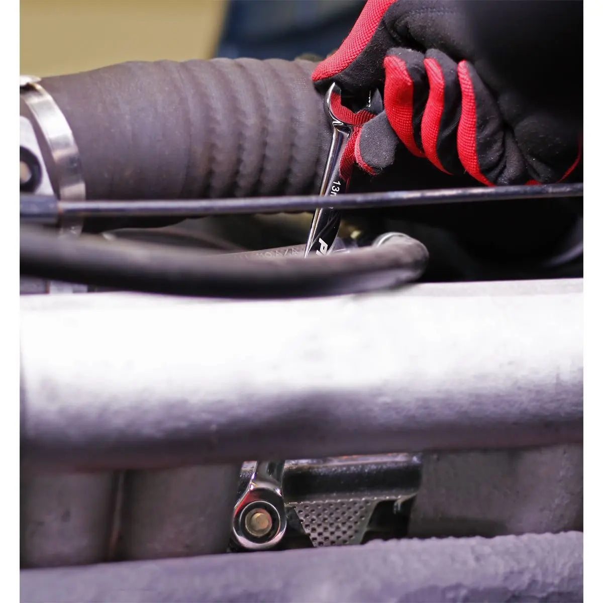 Sealey Premier Combination Ratchet Spanner Set 10pc Extra-Long Metric